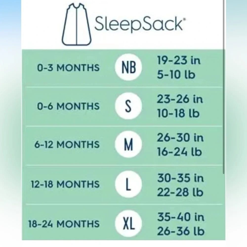 Halo® Sleepsack® Wearable Blanket, 100% Cotton, Lakeside - Picture 5 of 5
